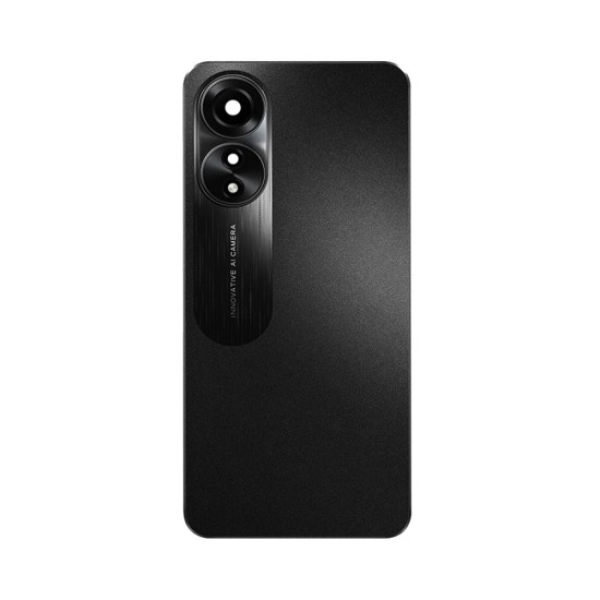 Back Cover+Camera Lens Oppo A78 4G Black